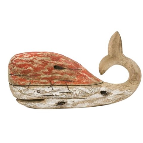 BALENA IN LEGNO 38X7X21CM ORAN